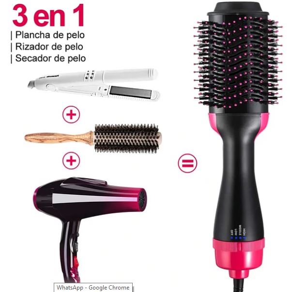 HAIR-DRYER Cepillo 3 en 1